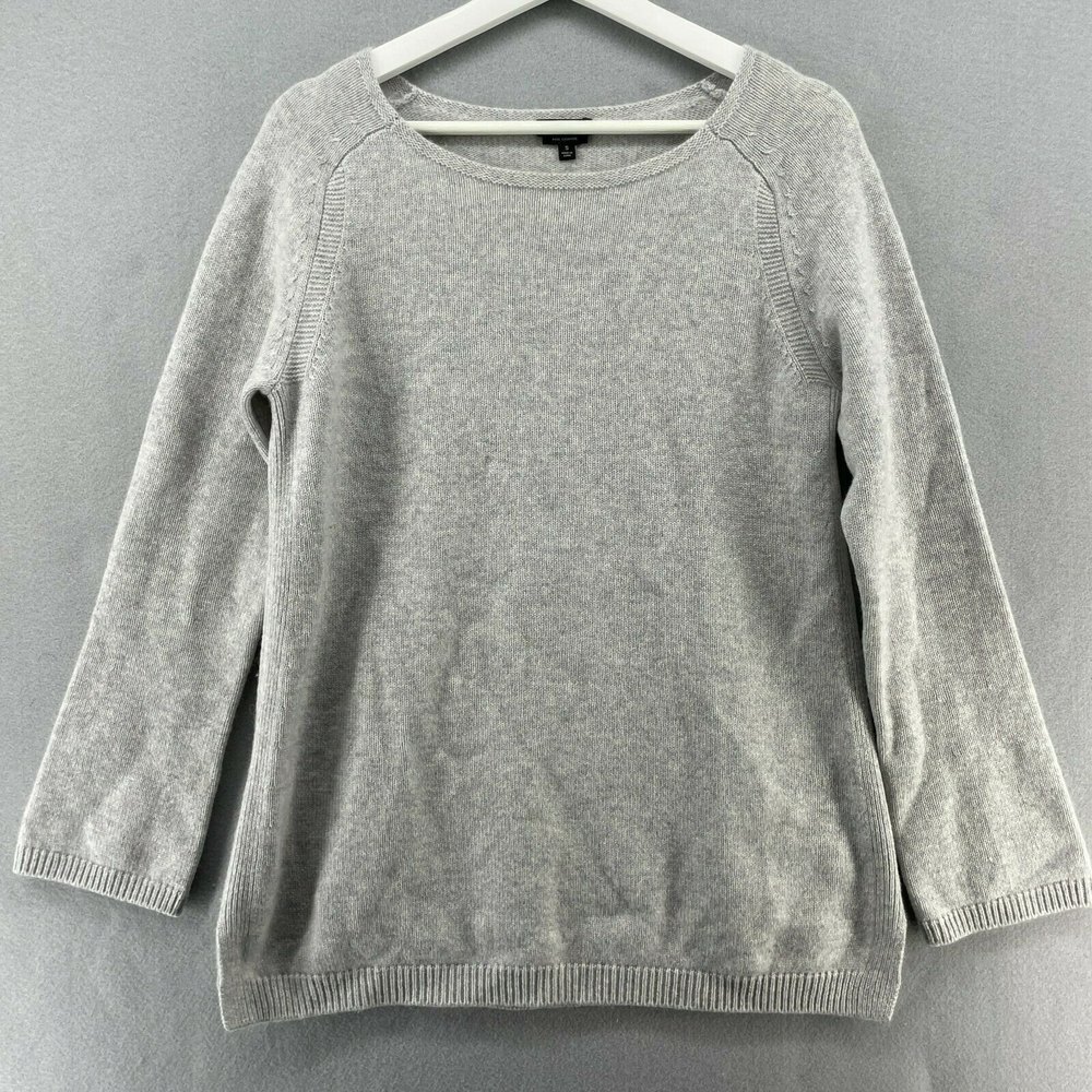 Talbots Pure 100% Cashmere Oversized Sweater Womens Small Soft Lux Knit Preppy